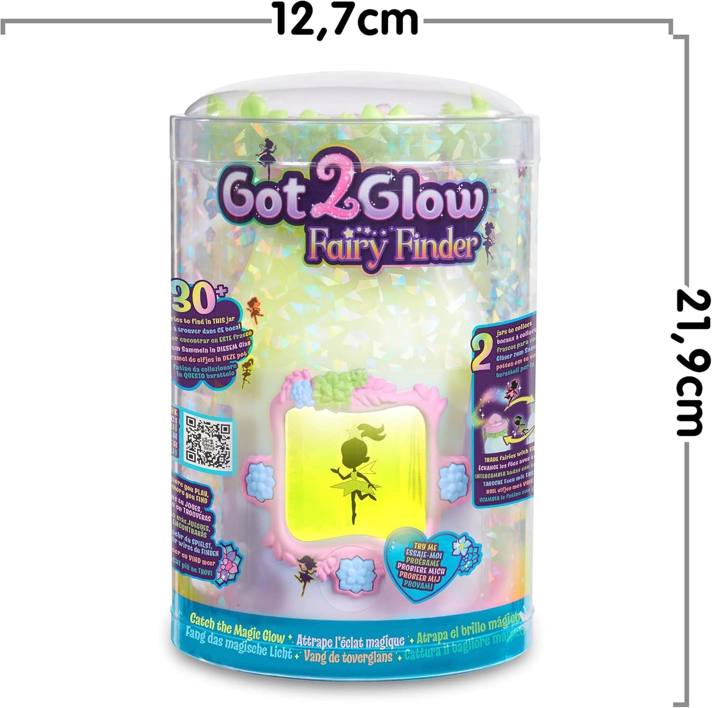 Got 2 Glow Fairy Finder Azul – Juguete Interactivo con Hadas