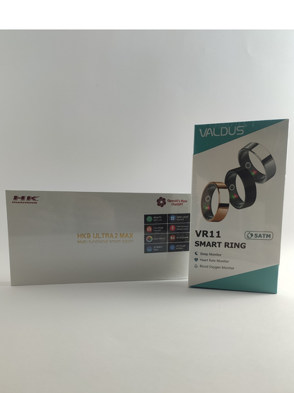 Pack HK9 Ultra 2 Max + Anillo inteligente VR11