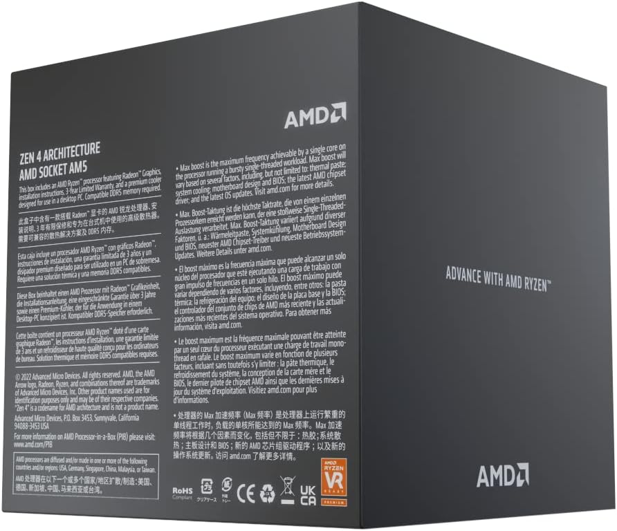 AMD Ryzen 9 7900 – Procesador AM5