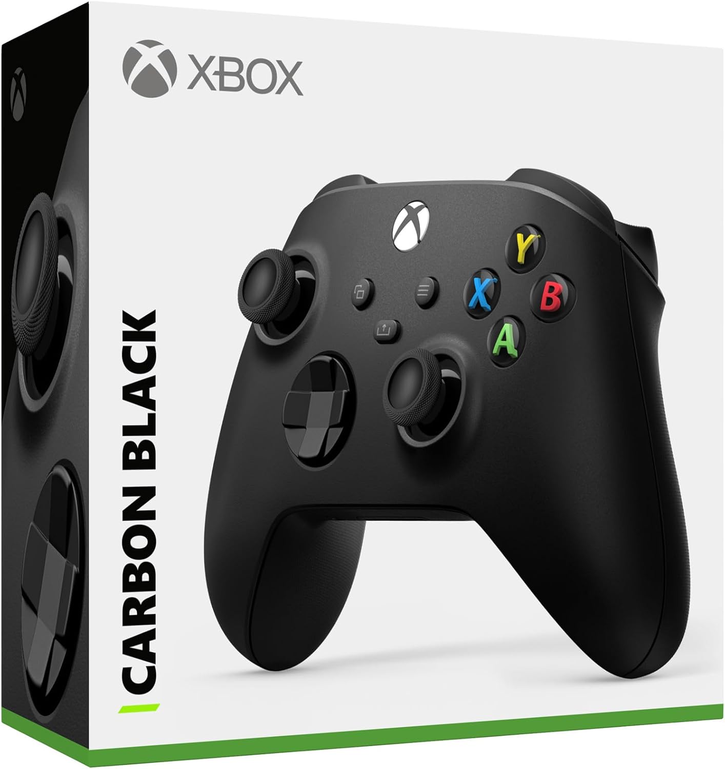 Mando Xbox Carbon Black – Controller Inalámbrico Original